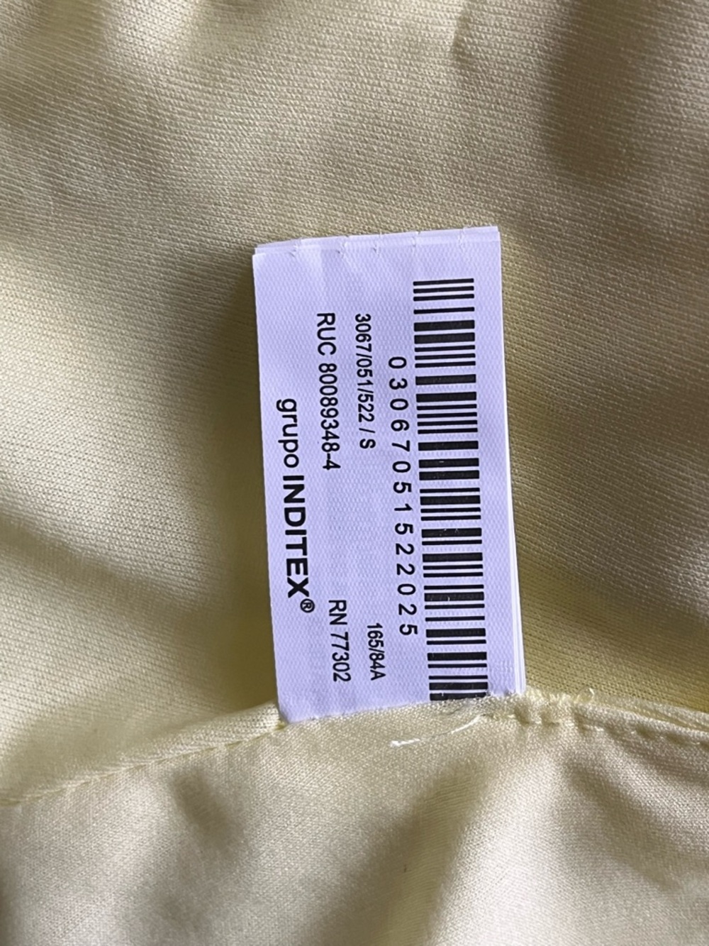 NWOT Halter Peplum Top in Light Lemon Yellow Lemonade - Picture 10 of 11